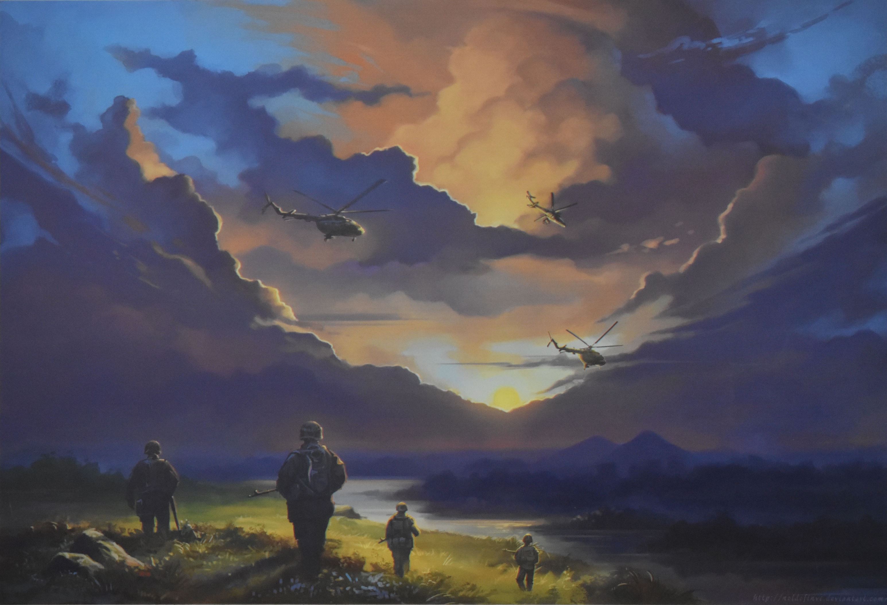 Мистецтво. Картина «Небо для розвідників». Беата Куркуль