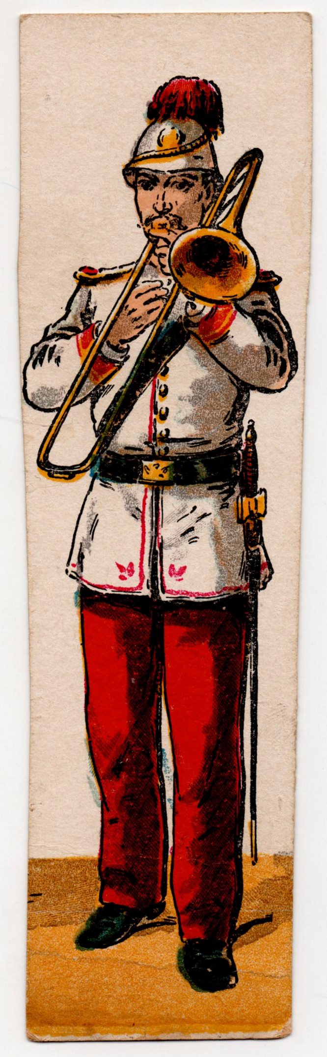	Історична мініатюра "Тромбоніст військового оркестру кінця ХІХ ст."
