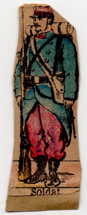 	Історична мініатюра "Піхотинець французької армії кін. ХІХ ст."