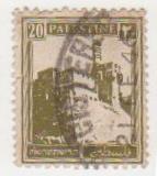Марка поштова гашена. "Цитадель, Єрусалим (XVI-XIV ст. до н.е.). Palestine". 