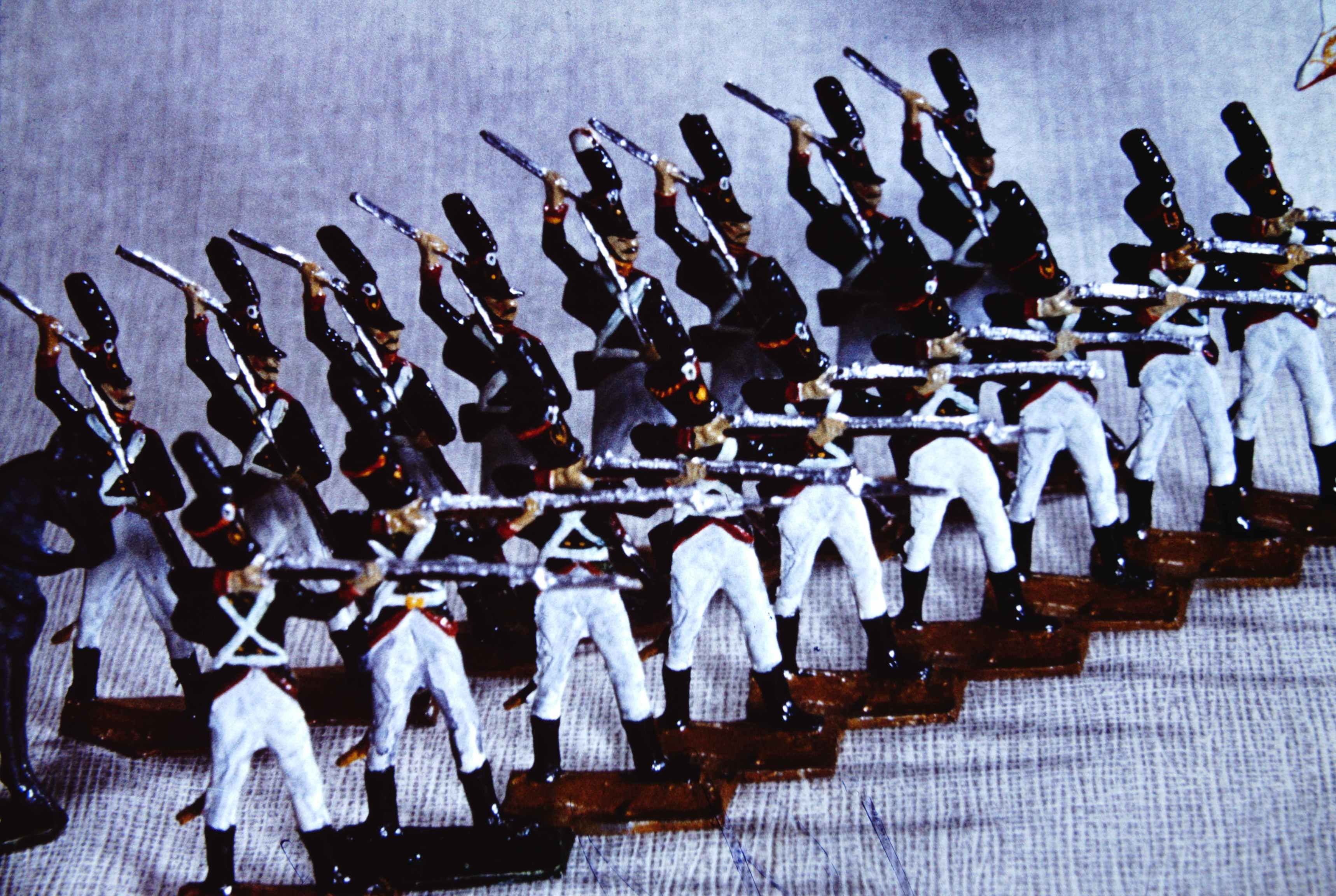 Слайд кольоровий. "Виставка "Військово-історична мініатюра" у музеї "Косий капонір"