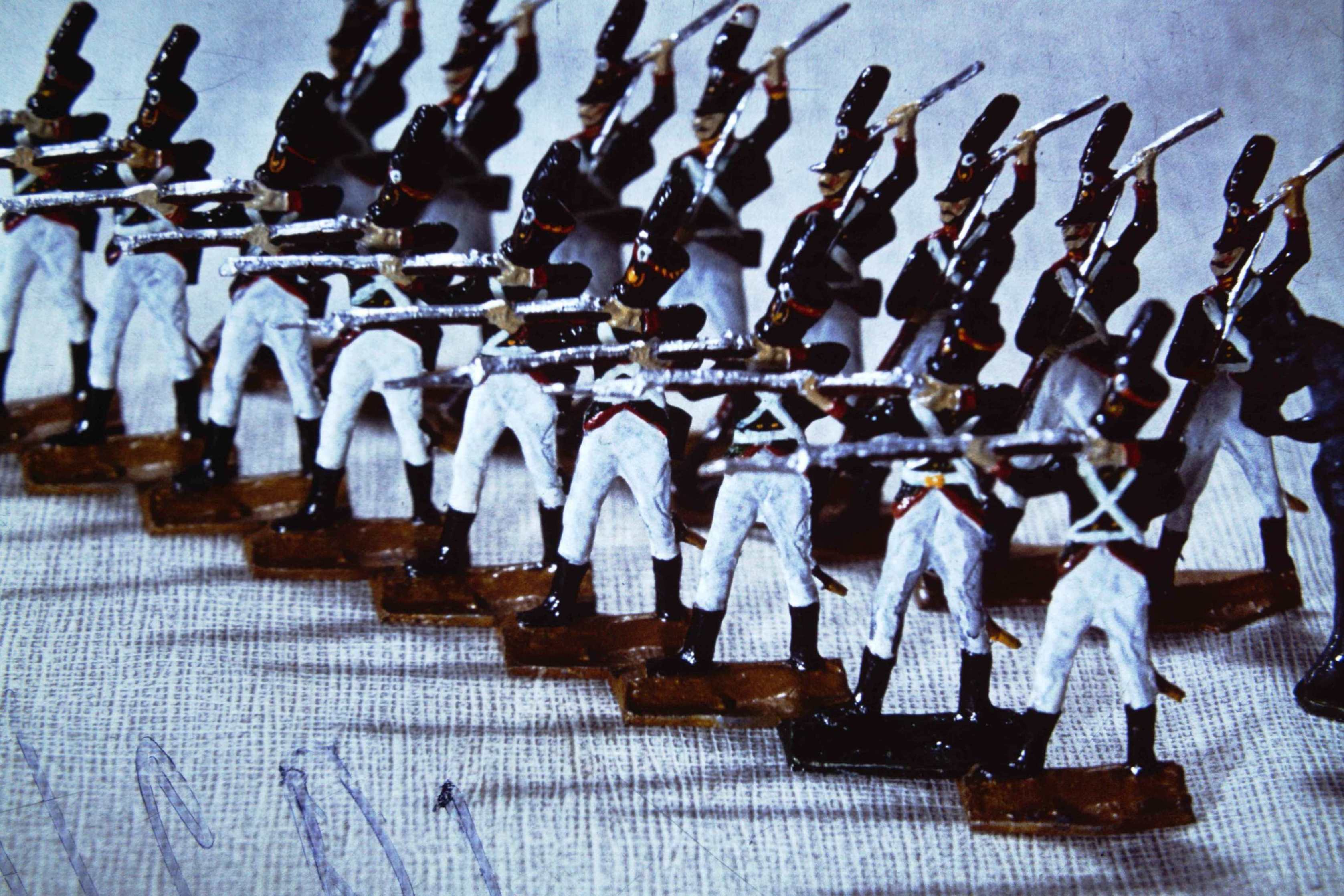 Слайд кольоровий. "Виставка "Військово-історична мініатюра" у музеї "Косий капонір"