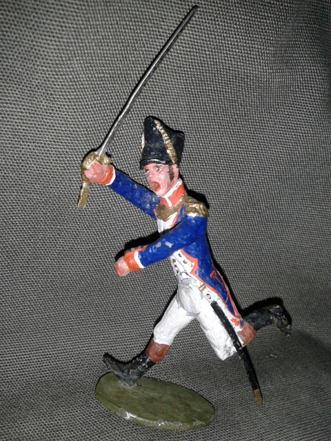 Історична мініатюра. "Офіцер піхоти. Франція. 1812"