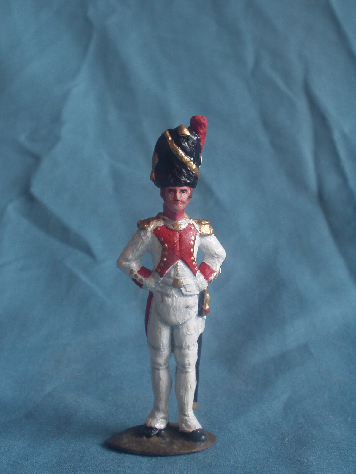 Історична мініатюра. "Лейтенант 3-го (голландського) полку Імператорської гвардії. Франція. 1810-1813"