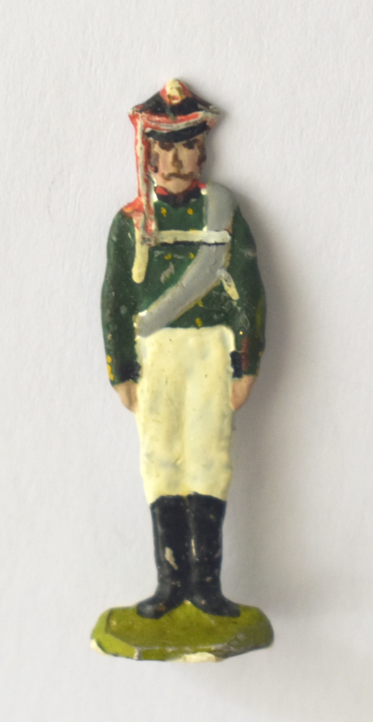 Історична мініатюра. Артилерист лейб-гренадерського полку. Російська імперія. 1812 рік 