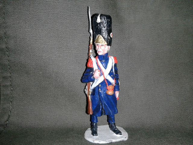 Історична мініатюра. "Гренадер гвардії. Перша Французька імперія. 1812"