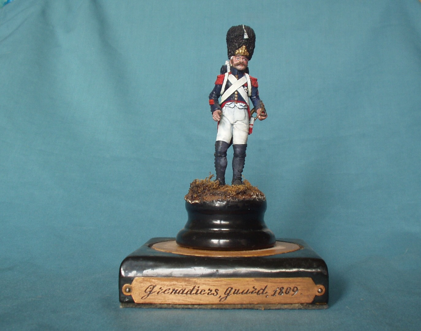 Історична мініатюра. "Гренадер. Стара гвардія. Перша Французька імперія. 1809"