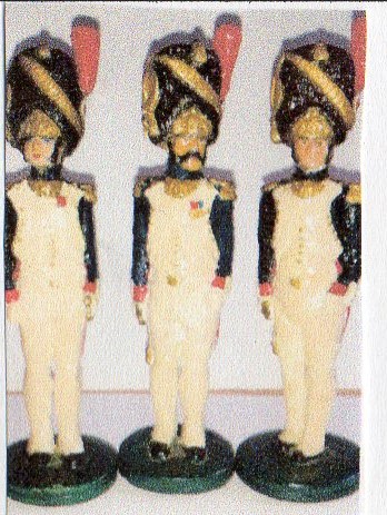 Історична мініатюра. "Офіцери штабу (3). Перша Французька імперія. 1812"