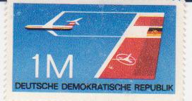 Марка поштова негашена. "Deutsche Demokratische Republik"