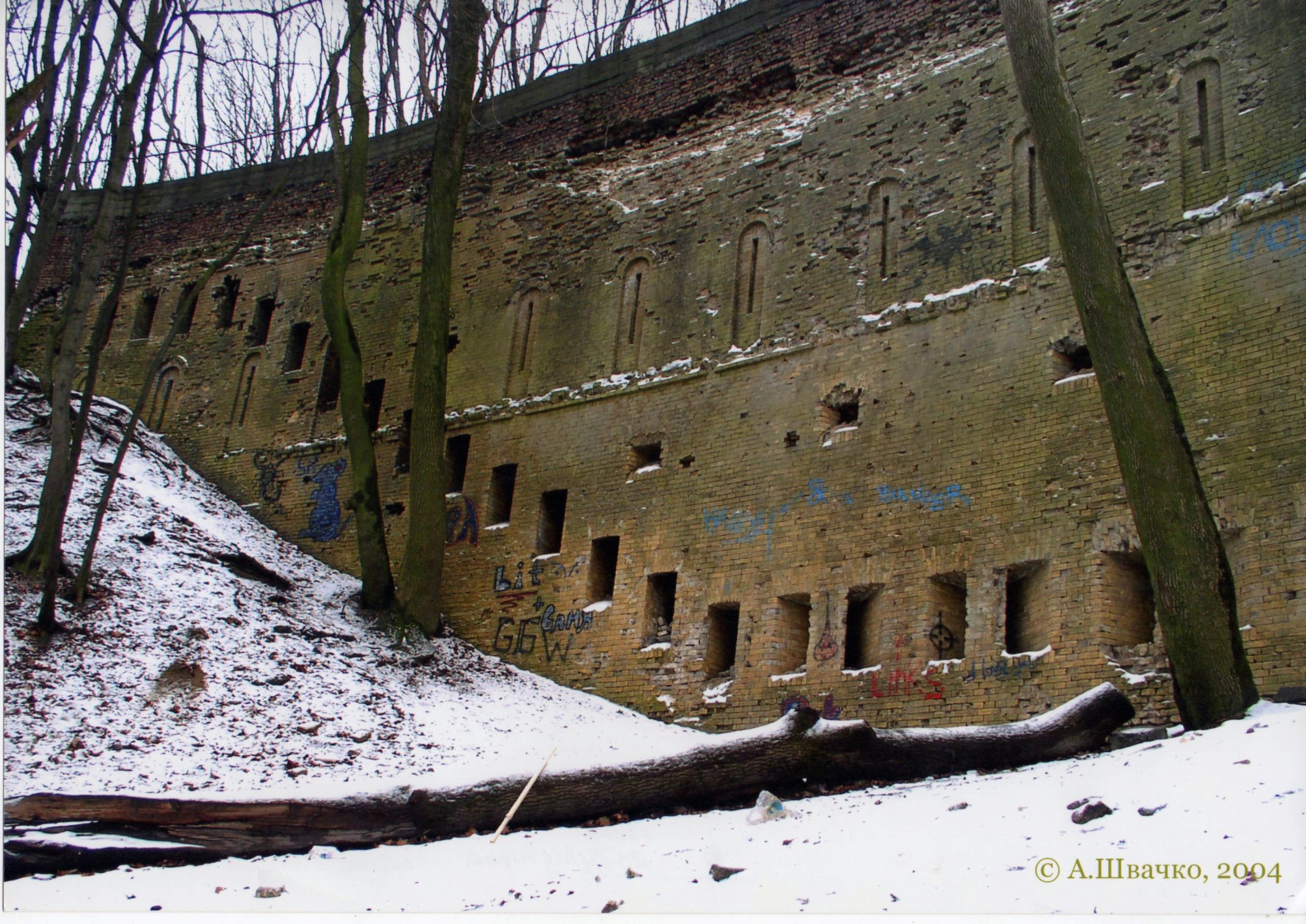 	Фотографія "Нижня підпірна стіна Київської фортеці"