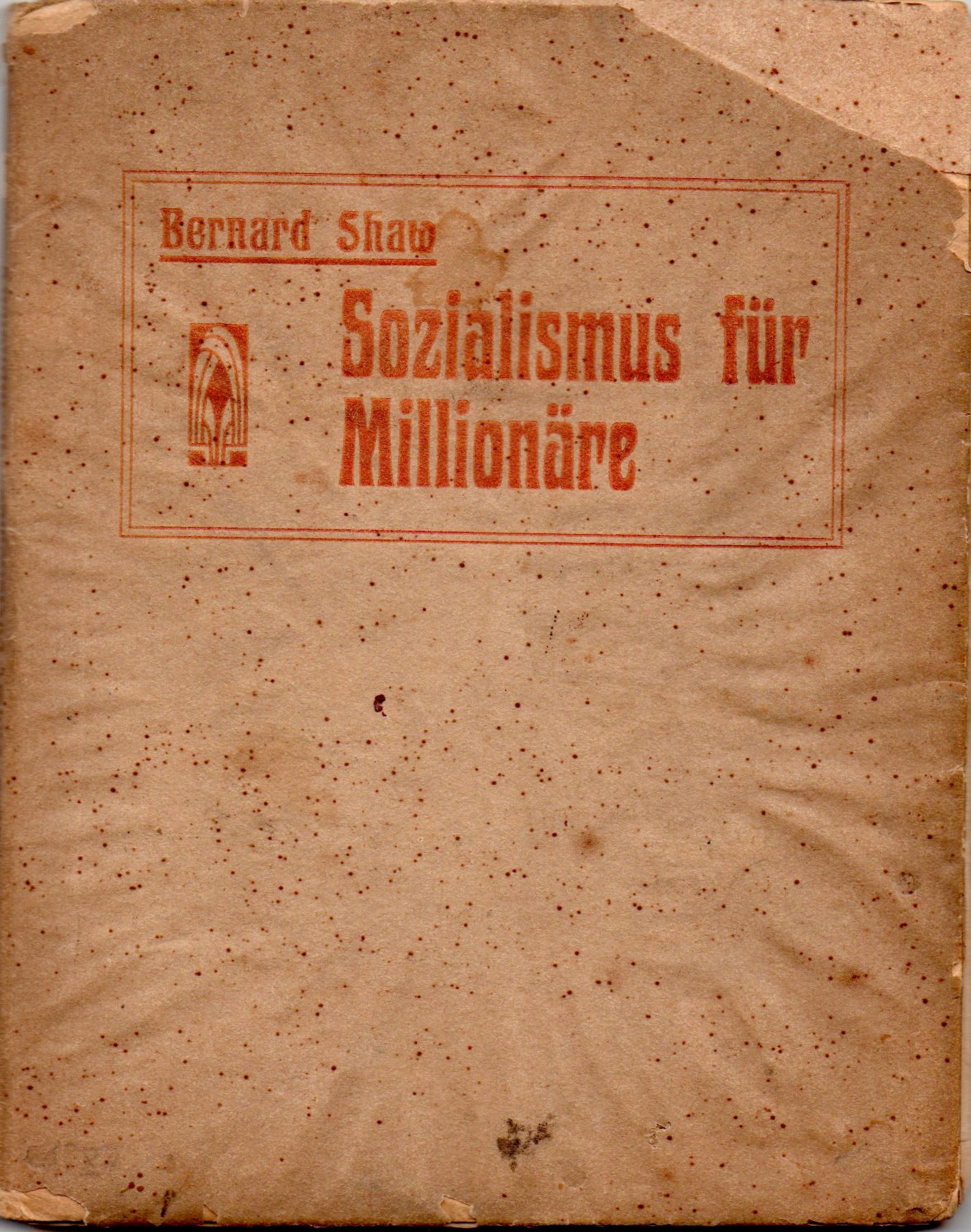 Книга "Bernard Shaw "Sozialismus für Millionäre" / Бернард Шоу "Соціалізм для мільйонерів"