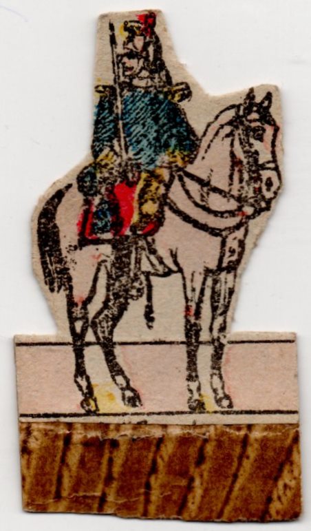 	Історична паперова мініатюра "Кірасир французької армії кін. ХІХ ст."