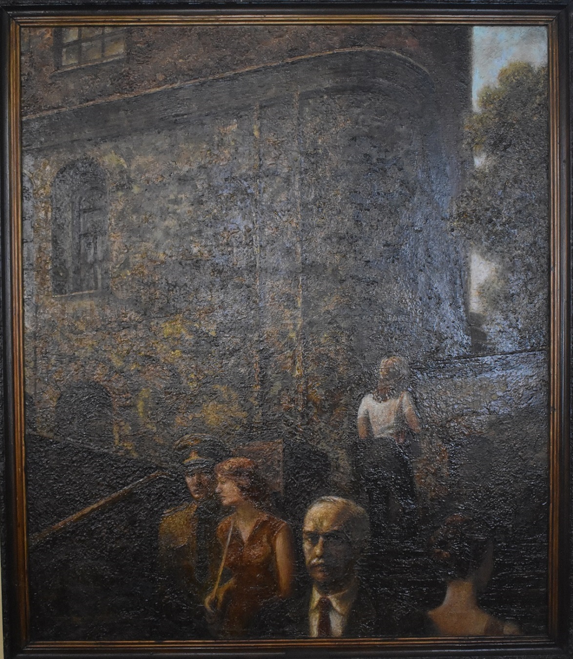 Мистецтво. Картина художника В. О. Каверіна Триптих "Стены Киева" центральна частина