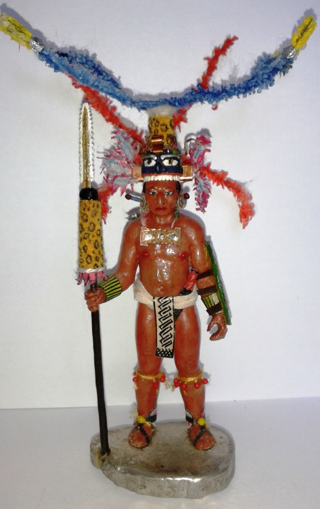 Історична мініатюра. "Воїн майя. Х-ХVІ ст."