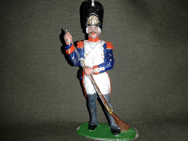 Історична мініатюра. "Єгер 1-го легкого полку. Перша Французька імперія. 1812"