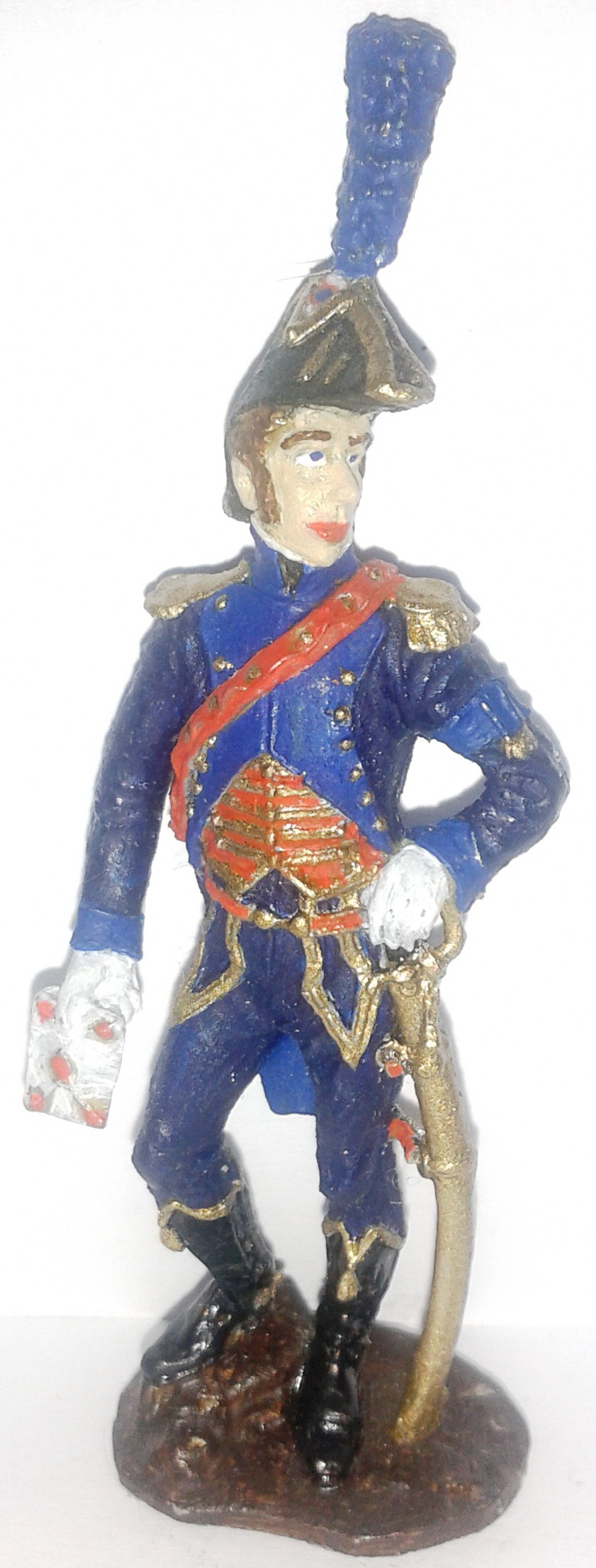 Історична мініатюра. "Ад'ютант у парадній формі. Перша Французька імперія. 1804-1815"