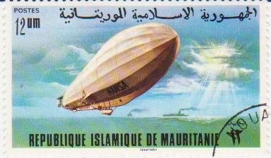 Марка поштова гашена. "Hаnsa". Republique Islamique de Mauritanie"